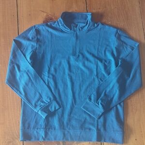 NEW Slate Blue Quarter Zip Sweatshirt 3X